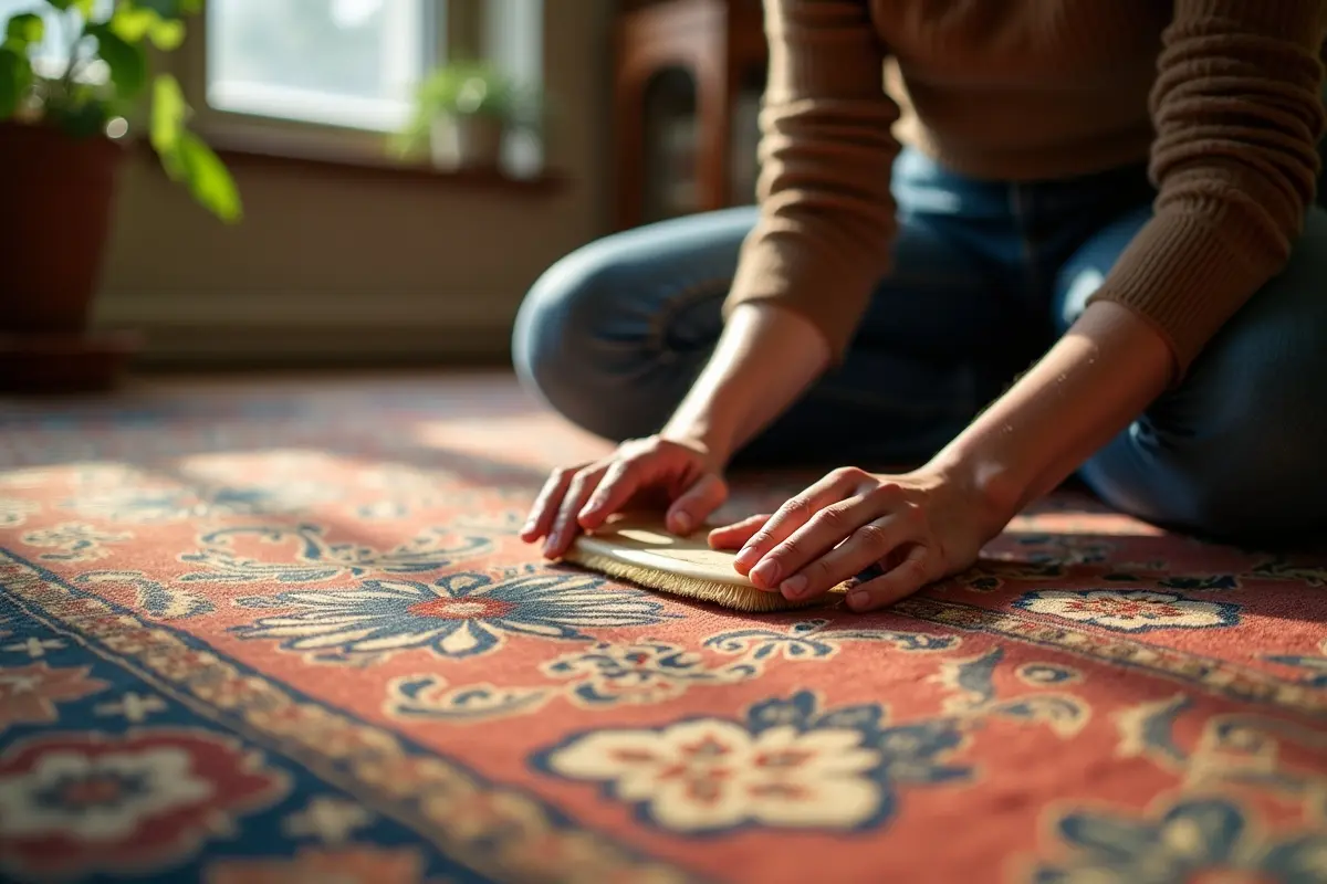 maintaining an oriental rug