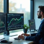 a person making financial planning strategies