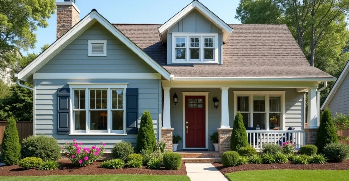 home exterior improvements enhancing curb appeal and property value