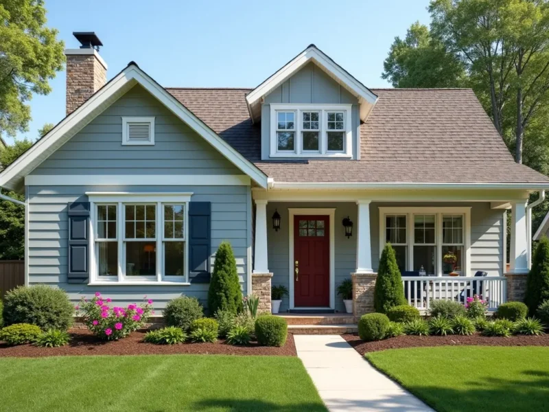 home exterior improvements enhancing curb appeal and property value
