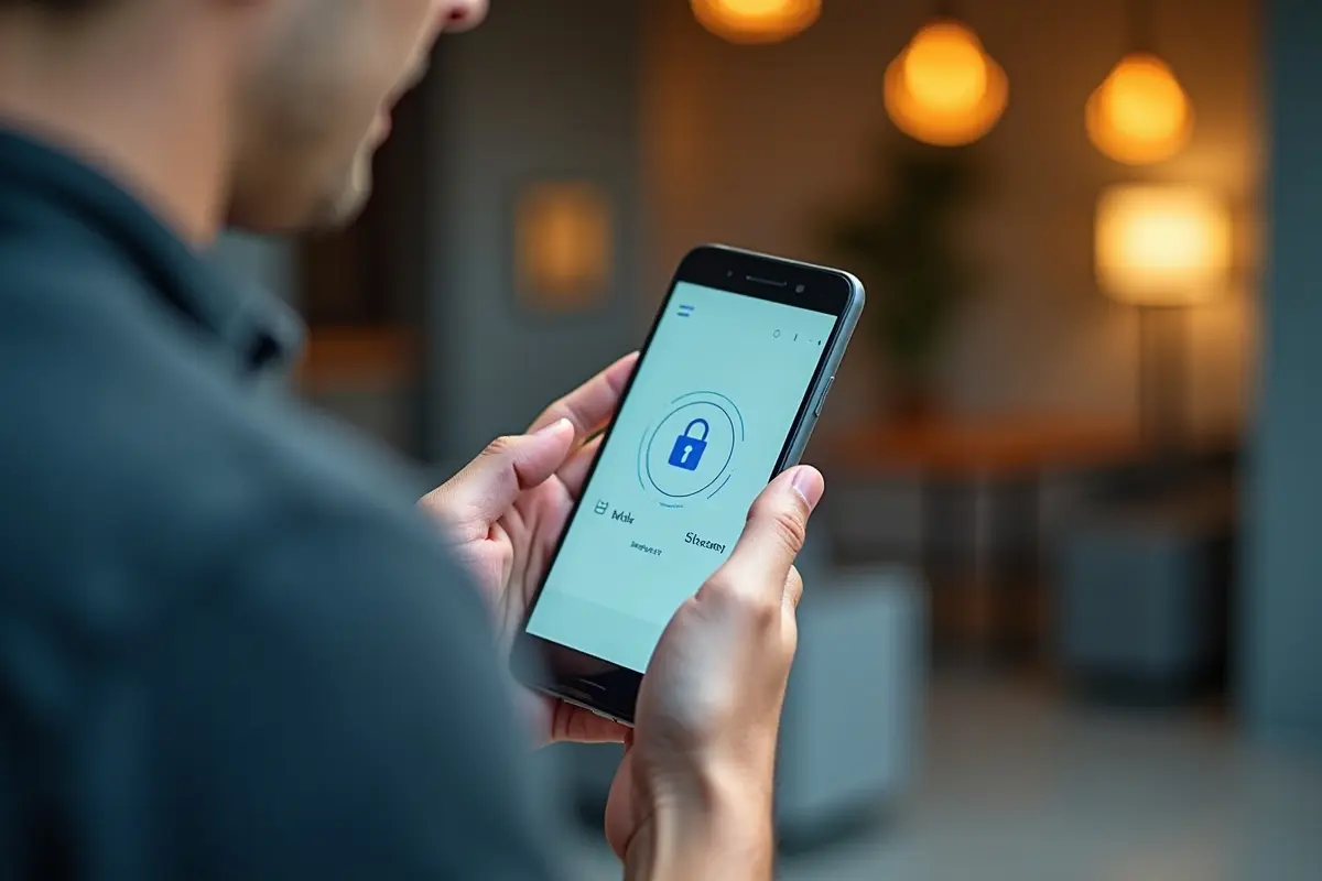 user trusting secure betting app with privacy focused design