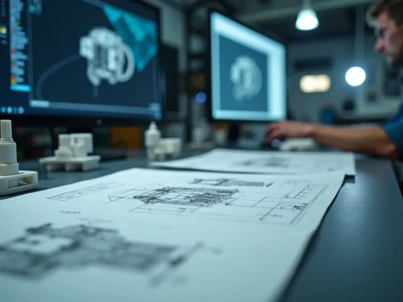 engineer reviewing custom plastic fabrication process from concept to production