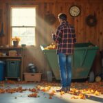 Dumpster Rental for Fall Garage Cleanouts